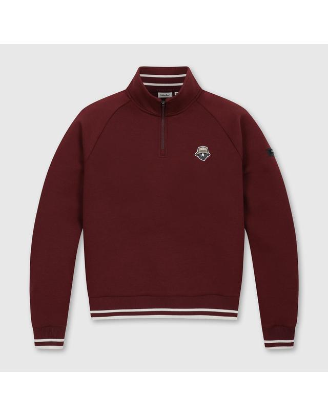 골든베어 (여성) Double-Faced Half-Zip Pullover (SET UP) G5TAW26005WIX 착용컷
