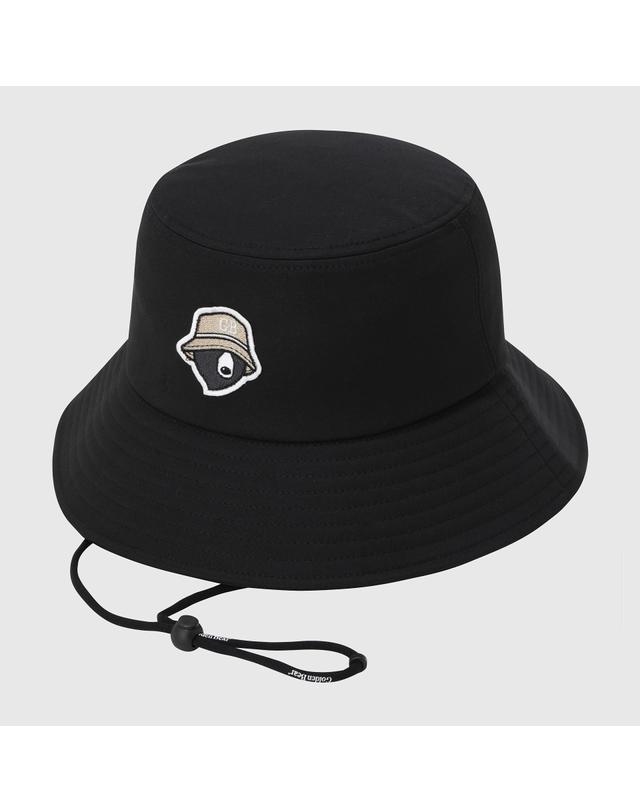 골든베어 (공용) Twill Bucket Hat G6RAX26100BKX 착용컷