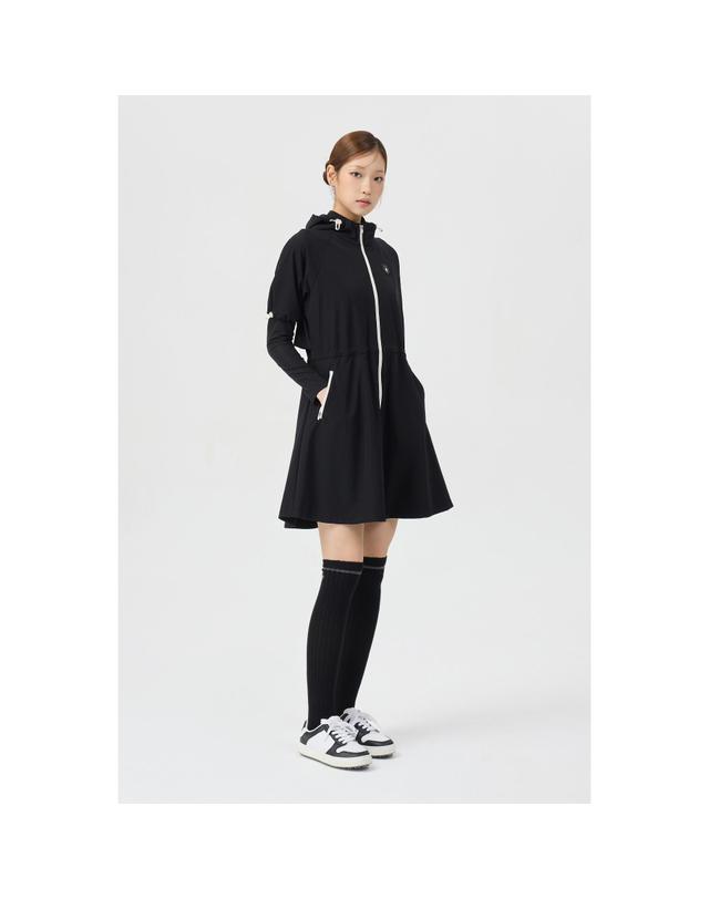 골든베어 (여성) Hoody Full-Open One-piece G5UAW26001BKX 착용컷