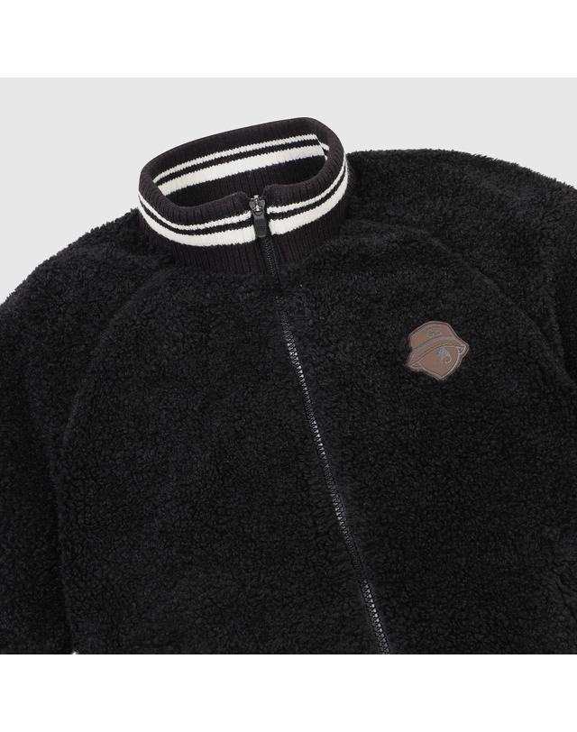 골든베어 (여성) Short Sleeve Fleece Jacket G5UAW26201BKX 착용컷