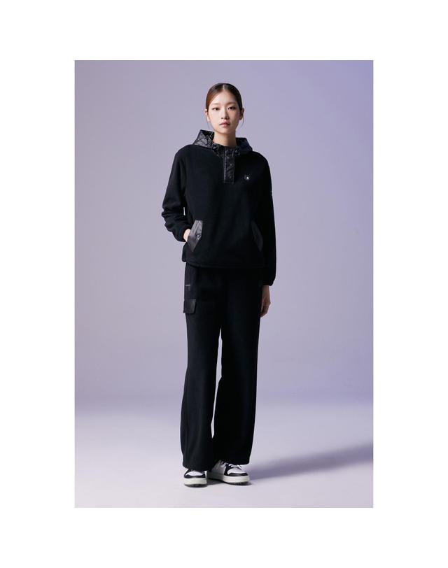 골든베어 (여성) Fleece Pants (SET UP) G5PAW26301BKX 착용컷