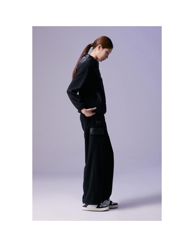 골든베어 (여성) Fleece Pants (SET UP) G5PAW26301BKX 착용컷