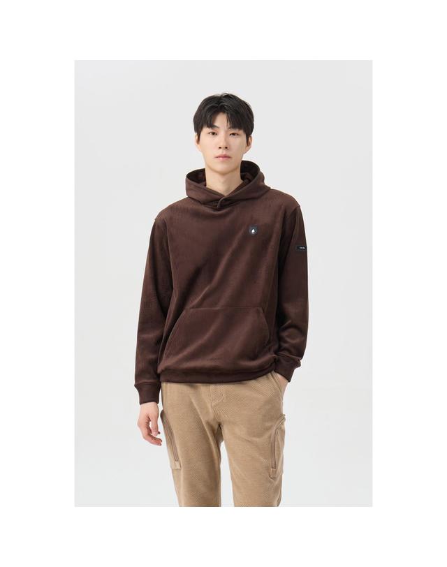골든베어 (남성) Jersey Corduroy Hood Pullover G4TAW26205BRX 착용컷
