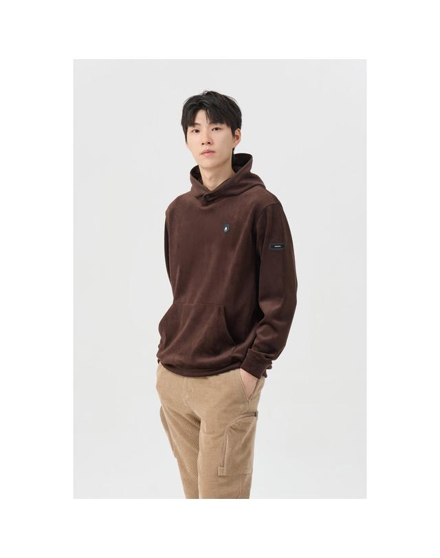 골든베어 (남성) Jersey Corduroy Hood Pullover G4TAW26205BRX 착용컷