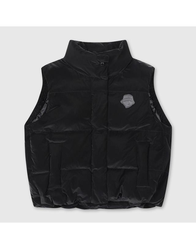 골든베어 (여성) Padded Volume Vest G5VAW26203BKX 착용컷
