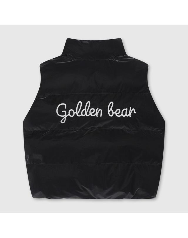 골든베어 (여성) Padded Volume Vest G5VAW26203BKX 착용컷