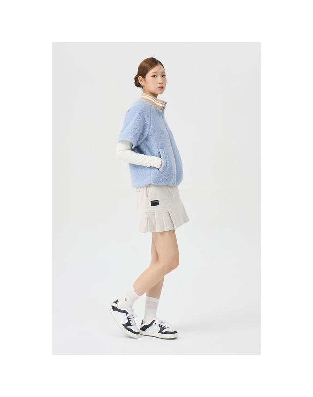 골든베어 (여성) Corduroy Pleats Culotte G5KCW26202IVX 착용컷