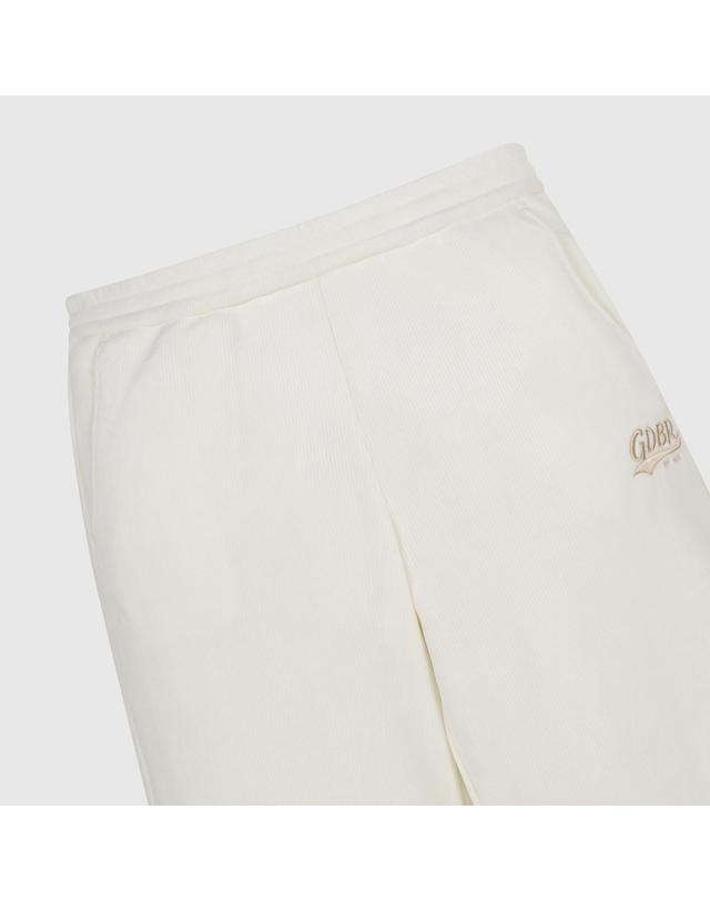 골든베어 (여성) Velour Semi Wide Pants (SET UP) G5PAW26203IVX 착용컷