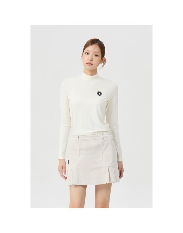 골든베어 (여성) A/R Soft Touch Baselayer G5TAW26501IVX 착용컷