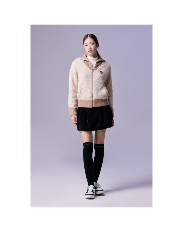 골든베어 (여성) Pocket Padding Culotte G5KCW26401BKX 착용컷