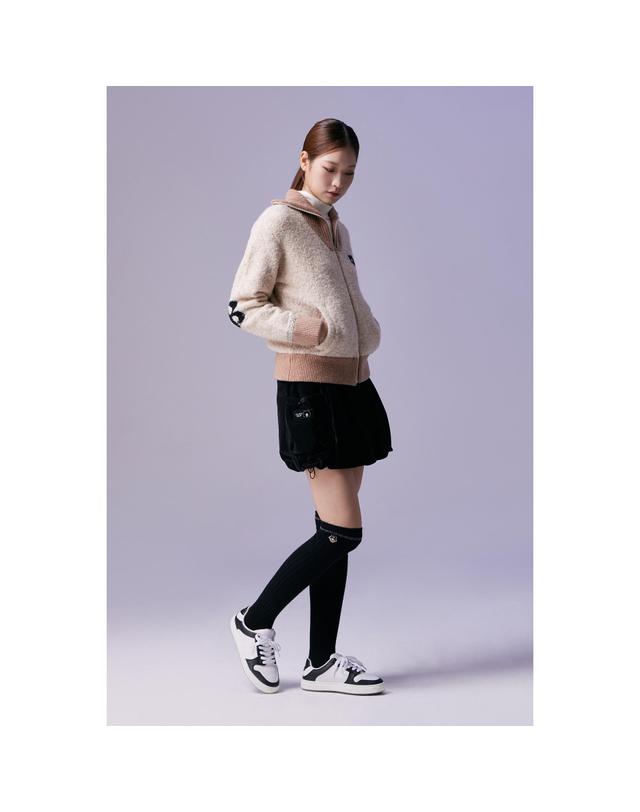 골든베어 (여성) Pocket Padding Culotte G5KCW26401BKX 착용컷