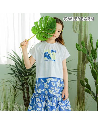 [보리보리] 하와이안2in1원피스블루