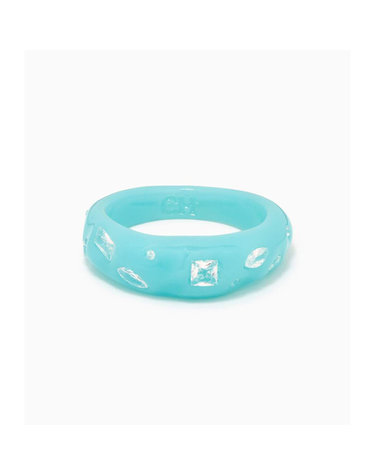 크리스탈 헤이즈 코스모 링 COSMO RING MYKONOS BLUE