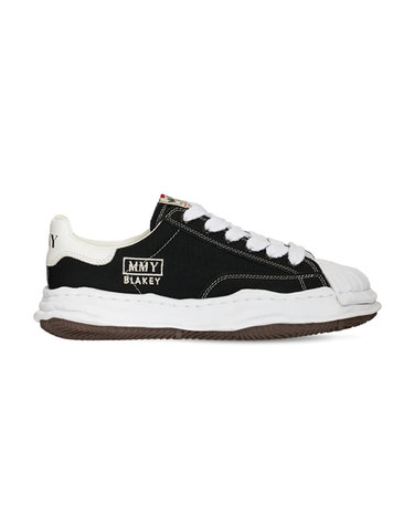 미하라 야스히로 블레이키 OG솔 캔버스 로우 A08FW735 BLACK