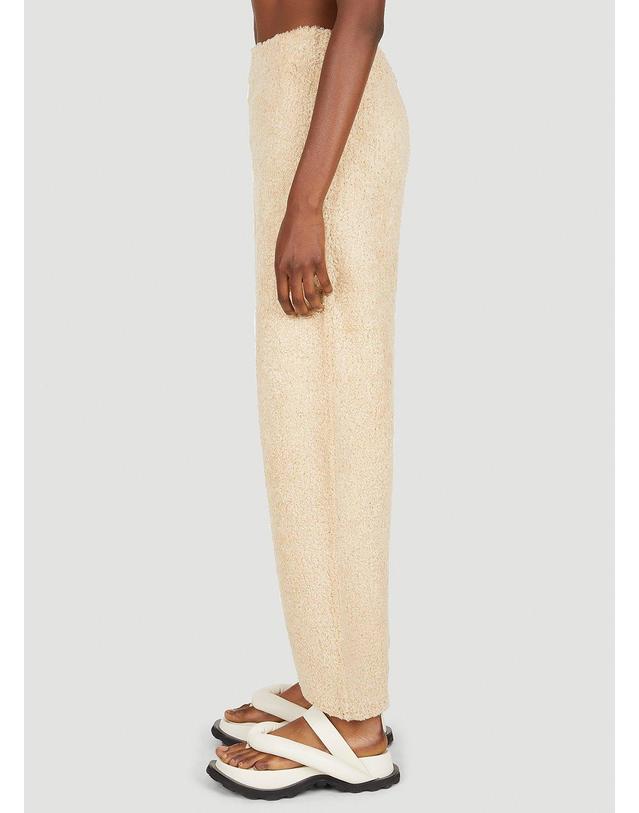 더 오픈 프로덕트 [해외직구] 22 F/W 더 오픈 프로덕트 테디 트랙 팬츠 GTO223KT013 BEIGE B0110814982 착용컷