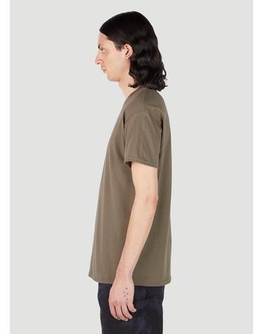 [해외직구] 23 S/S 김미 파이브 SOLDIER 티셔츠 G5SOLDIERTEE OLIVE/FLOURESCENT GREEN B0110822689