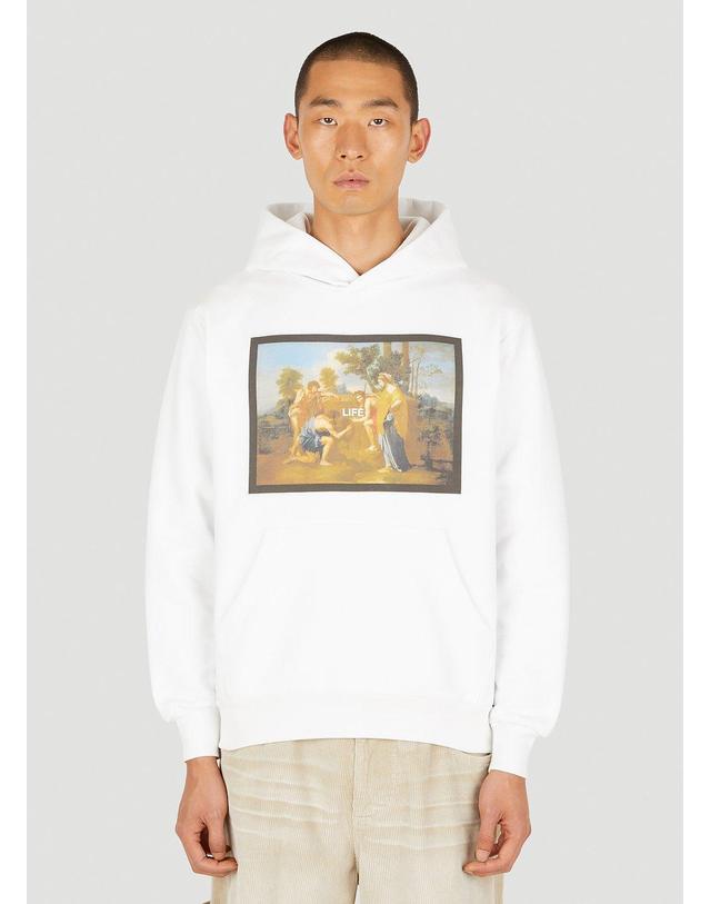 데스 시가렛 [해외직구] 22 S/S DEATH CIGARETTES LOUVRE 후드 맨투맨 DC018 B0110824696 착용컷