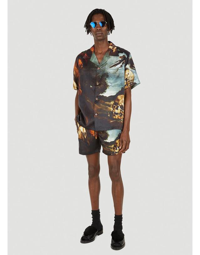 데스 시가렛 [해외직구] 22 S/S DEATH CIGARETTES POUSSIN 쇼츠 DC021 B0111007723 착용컷