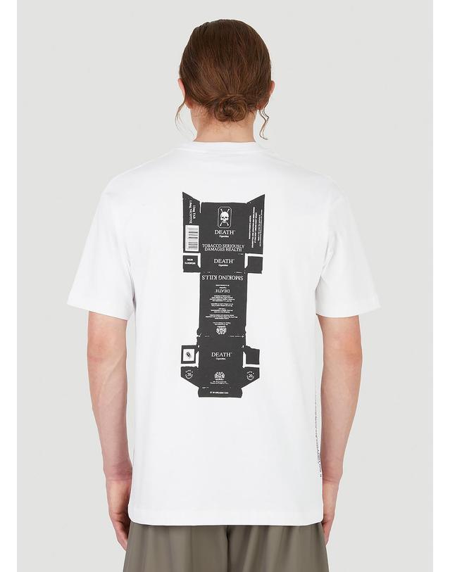 데스 시가렛 [해외직구] 21 F/W DEATH CIGARETTES DEATH 티셔츠 DC002 B0110823492 착용컷