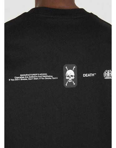 [해외직구] 22 S/S DEATH CIGARETTES CHATSWORTH 롱 슬리브 티셔츠 DC016 B0110822659