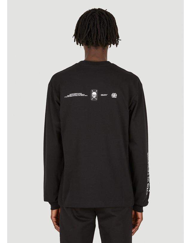 데스 시가렛 [해외직구] 22 S/S DEATH CIGARETTES CHATSWORTH 롱 슬리브 티셔츠 DC016 B0110822659 착용컷