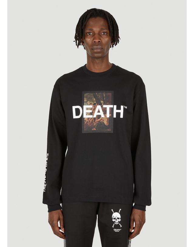 데스 시가렛 [해외직구] 22 S/S DEATH CIGARETTES CHATSWORTH 롱 슬리브 티셔츠 DC016 B0110822659 착용컷