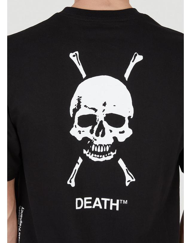 데스 시가렛 [해외직구] 21 F/W DEATH CIGARETTES DEATH 티셔츠 DC001 B0110823514 착용컷
