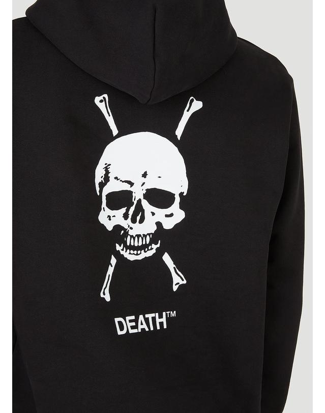 데스 시가렛 [해외직구] 21 F/W DEATH CIGARETTES DEATH 후드 맨투맨 DC007 B0110824482 착용컷