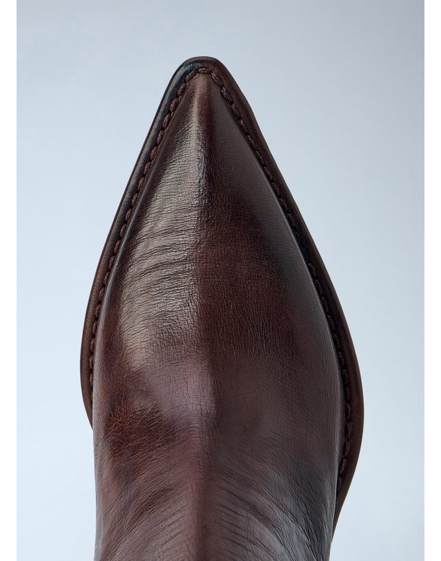 카파사 밀라노 [해외직구] 26 F/W 카파사 밀라노 CAMPEROS KNEEHIGH 레더 부츠 EC0018-BUF B0112317765 착용컷