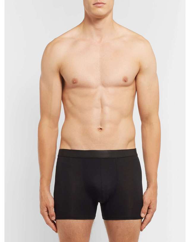 씨디엘피 [해외직구] 씨디엘피 3팩 STRETCHLYOCELL 박서 브리프 MUW002072103 B0080062684 착용컷