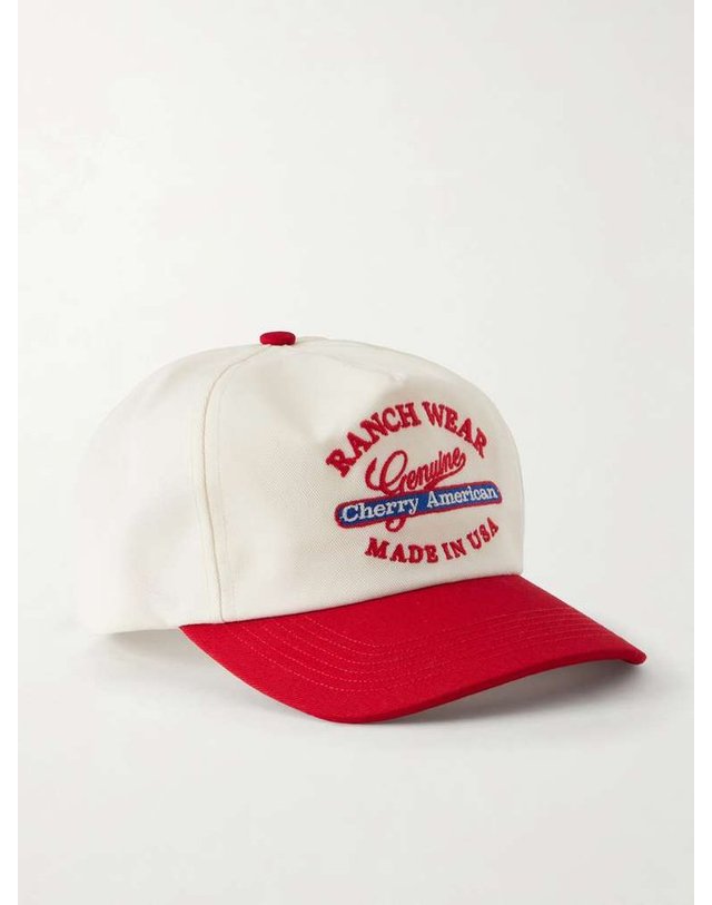 체리 [해외직구] RANCH WEAR 엠브로이드 트윌 캡 264030 B0082196535 착용컷