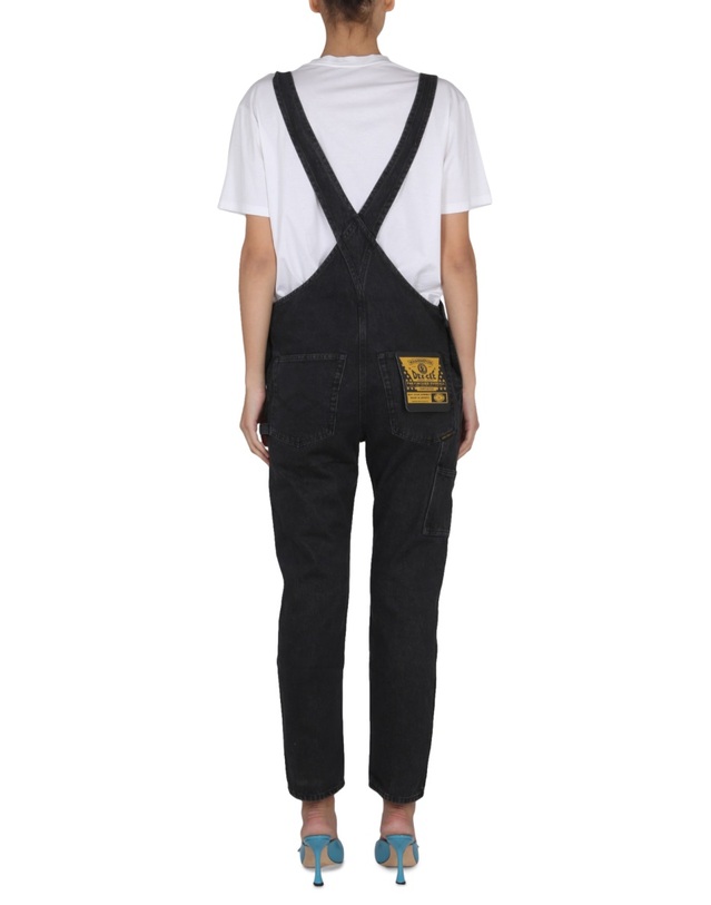 워싱턴디치 [해외직구] 22 F/W 워싱턴디치 DUNGAREES WITH 로고 SAWW_0098 B0040195501 착용컷