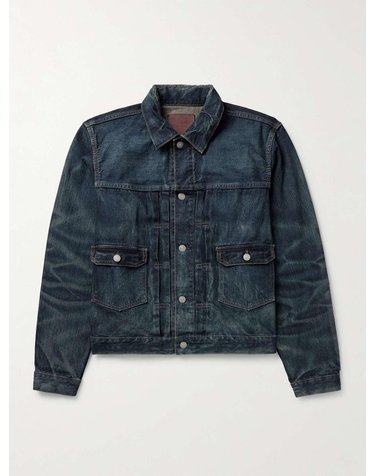 [해외직구] 26 F/W 더블알엘 타입 2 데님 트러커 자켓 782943801 B0081373415