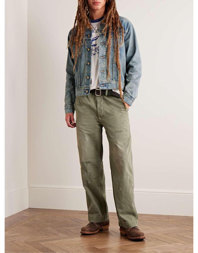 더블알엘 [해외직구] 26 S/S 더블알엘 데님 자켓 782751305 B0080741698 착용컷