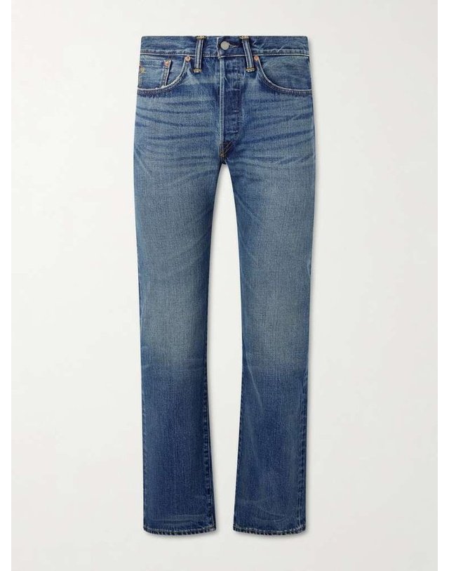 더블알엘 [해외직구] 26 S/S 더블알엘 스트레이트레그 진 782504836 B0082005202 착용컷