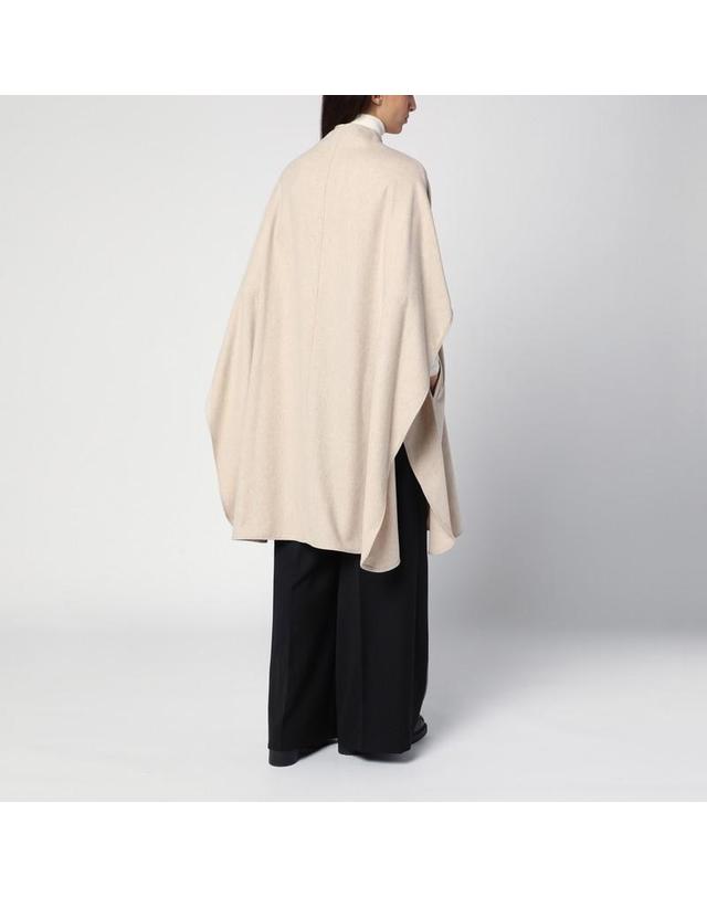 더가먼츠 [해외직구] 24 F/W 더가먼츠 베이지 울블렌드 케이프 20900WO-004 B0051857263 착용컷