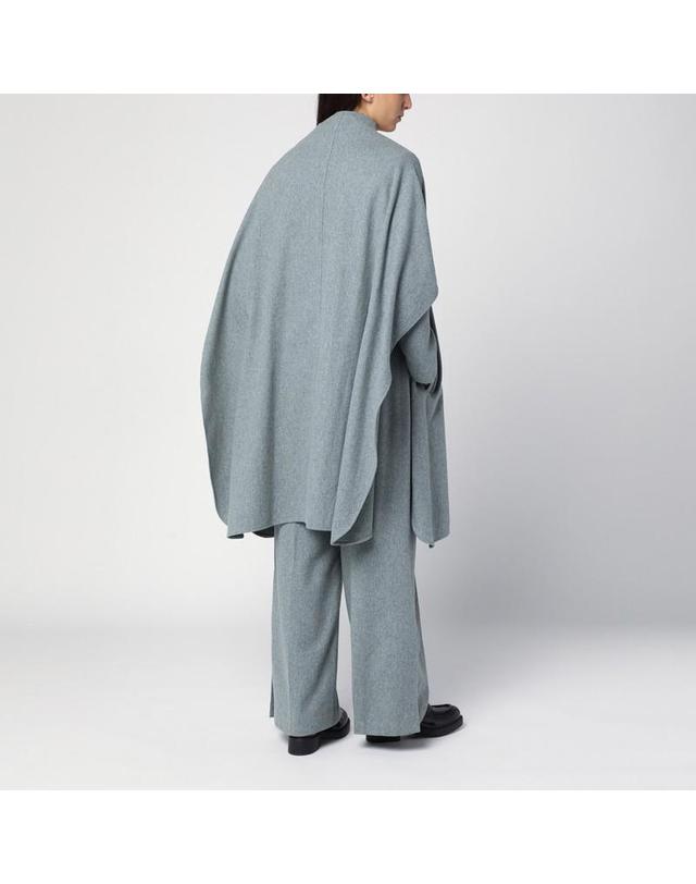 더가먼츠 [해외직구] 24 F/W 더가먼츠 그레이 울블렌드 케이프 20900WO-921 B0051857265 착용컷