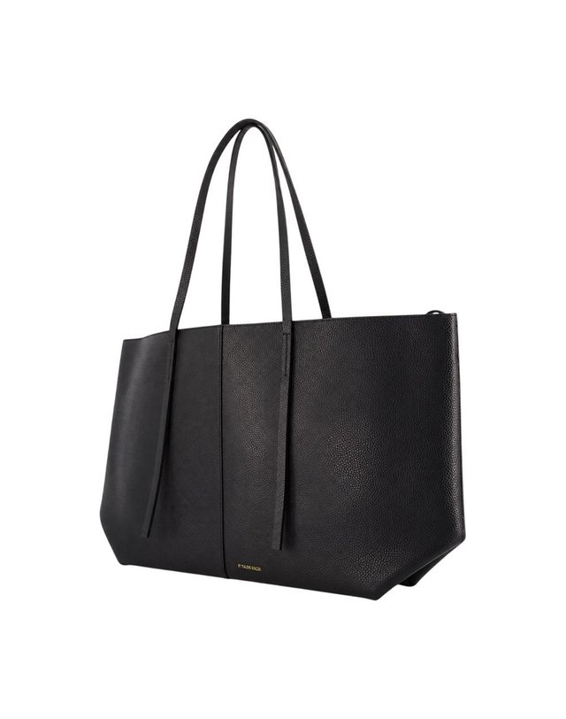 바이말렌버그 [해외직구] 26 F/W 바이말렌버그 ABILLA 쇼퍼 백 바이 MALENE BIRGER 레더 블랙 101832-050 B0732327062 착용컷
