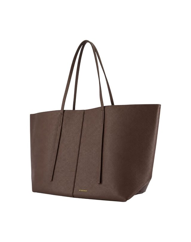 바이말렌버그 [해외직구] 26 F/W 바이말렌버그 ABILLA 쇼퍼 백 바이 MALENE BIRGER 레더 브라운 101832-12L B0732327061 착용컷