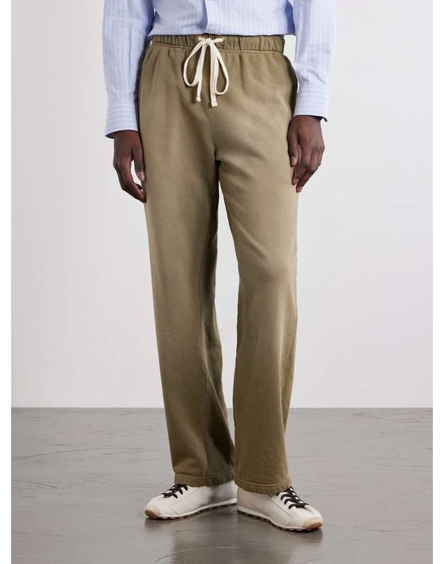 레티앙 [해외직구] 레티앙 스트레이트레그 FRENCH TERRYCOTTON 스웨트팬츠 TF-3044-PW B0082123805 착용컷