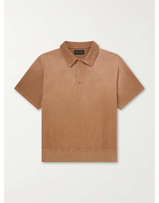 레티앙 [해외직구] 레티앙 밴드 코튼피케 TENNISPOLO PK-2070-PW B0082123973 착용컷