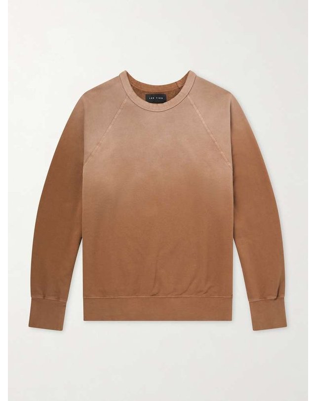 레티앙 [해외직구] 레티앙 HEAVYWEIGHT STRUCTUREDFLEECE 코튼-저지 RAGLAN 맨투맨 TF-1122-PW B0082125570 착용컷