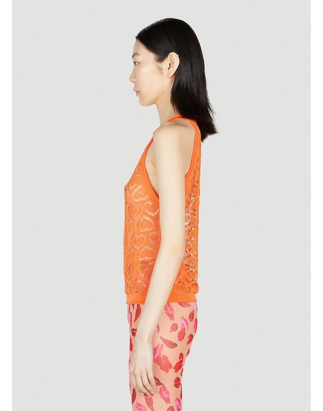 마르노 람발디 [해외직구] 23 S/S 마르코 람발디 하트 탱크 탑 KN142TOP 09 B0110825134 착용컷