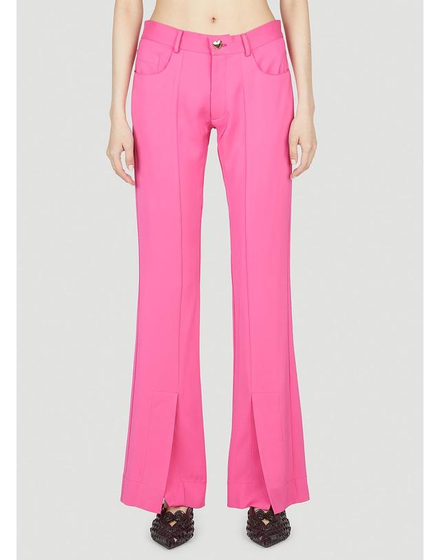 마르노 람발디 [해외직구] 23 S/S 마르코 람발디 스프릿 커프 팬츠 PN329SAN 014 B0110825288 착용컷