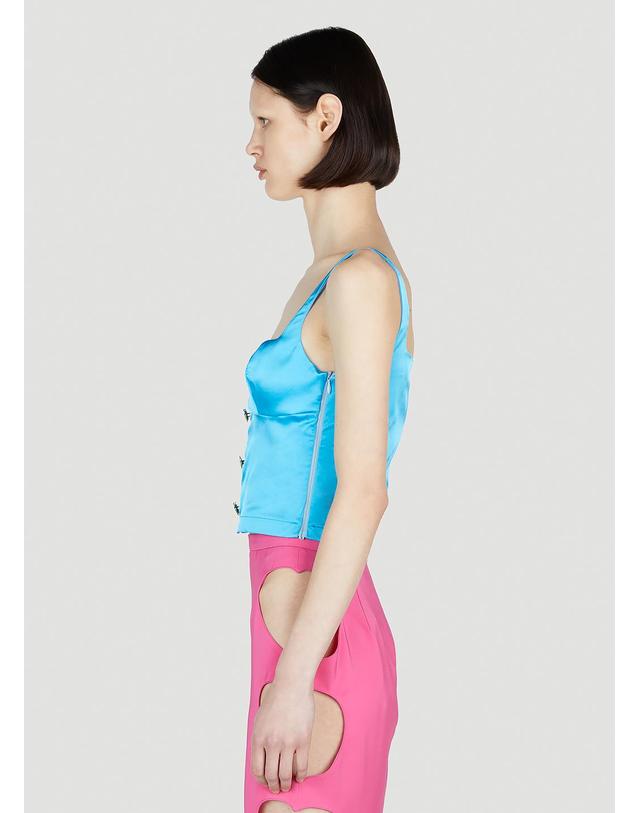 마르노 람발디 [해외직구] 23 S/S 마르코 람발디 하트 탑 SH179RAS 06 B0110814683 착용컷