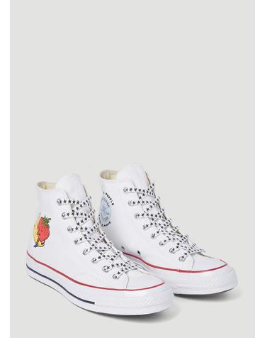 [해외직구] 23 S/S 스카이 하이 팜 워크웨어 X CONVERSE 척 스니커즈 SHF03K103 WHITE B0110812614