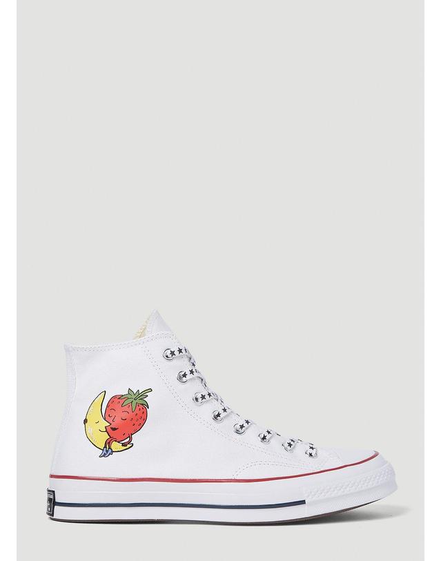 스카이 하이 팜 워크웨어 [해외직구] 23 S/S 스카이 하이 팜 워크웨어 X CONVERSE 척 스니커즈 SHF03K103 WHITE B0110812614 착용컷