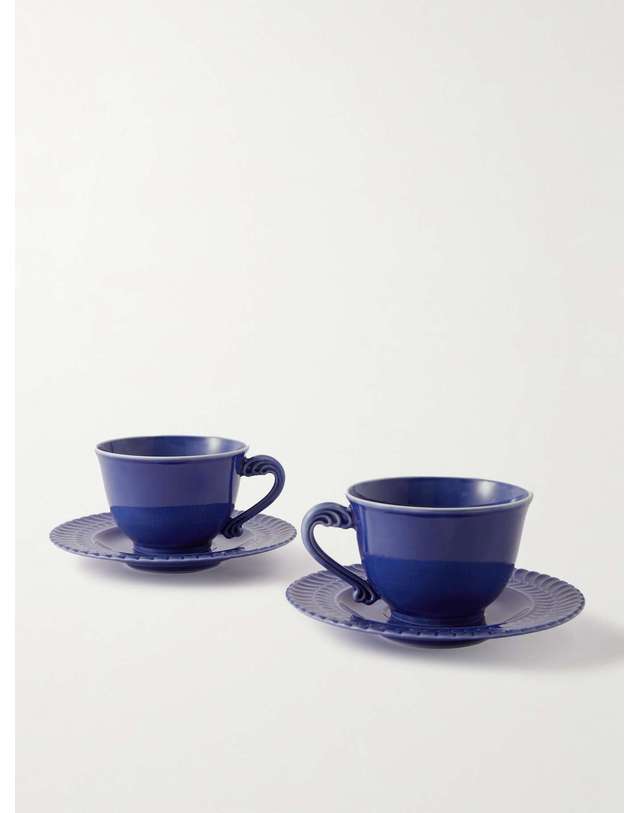부첼라티 [해외직구] 부첼라티 GINORI 셋 오브 투 PORCELAIN TEA CUPS & SAUCERS HPOBAR022017 B0080098908 착용컷