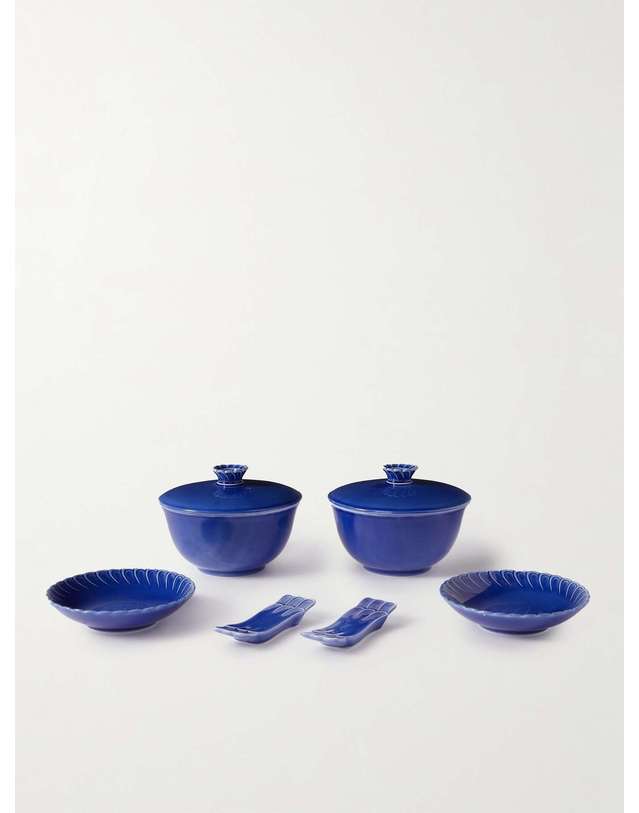 부첼라티 [해외직구] 부첼라티 GINORI ASIA 셋 오브 투 PORCELAIN BOWLS & CHOPSTICK HOLDERS HPOTAB022040 B0080098934 착용컷