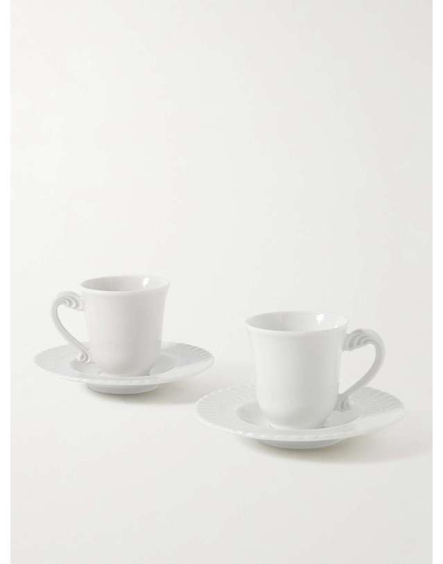 부첼라티 [해외직구] 부첼라티 셋 오브 투 PORCELAIN 커피 CUPS HPOBAR022011 B0080098899 착용컷